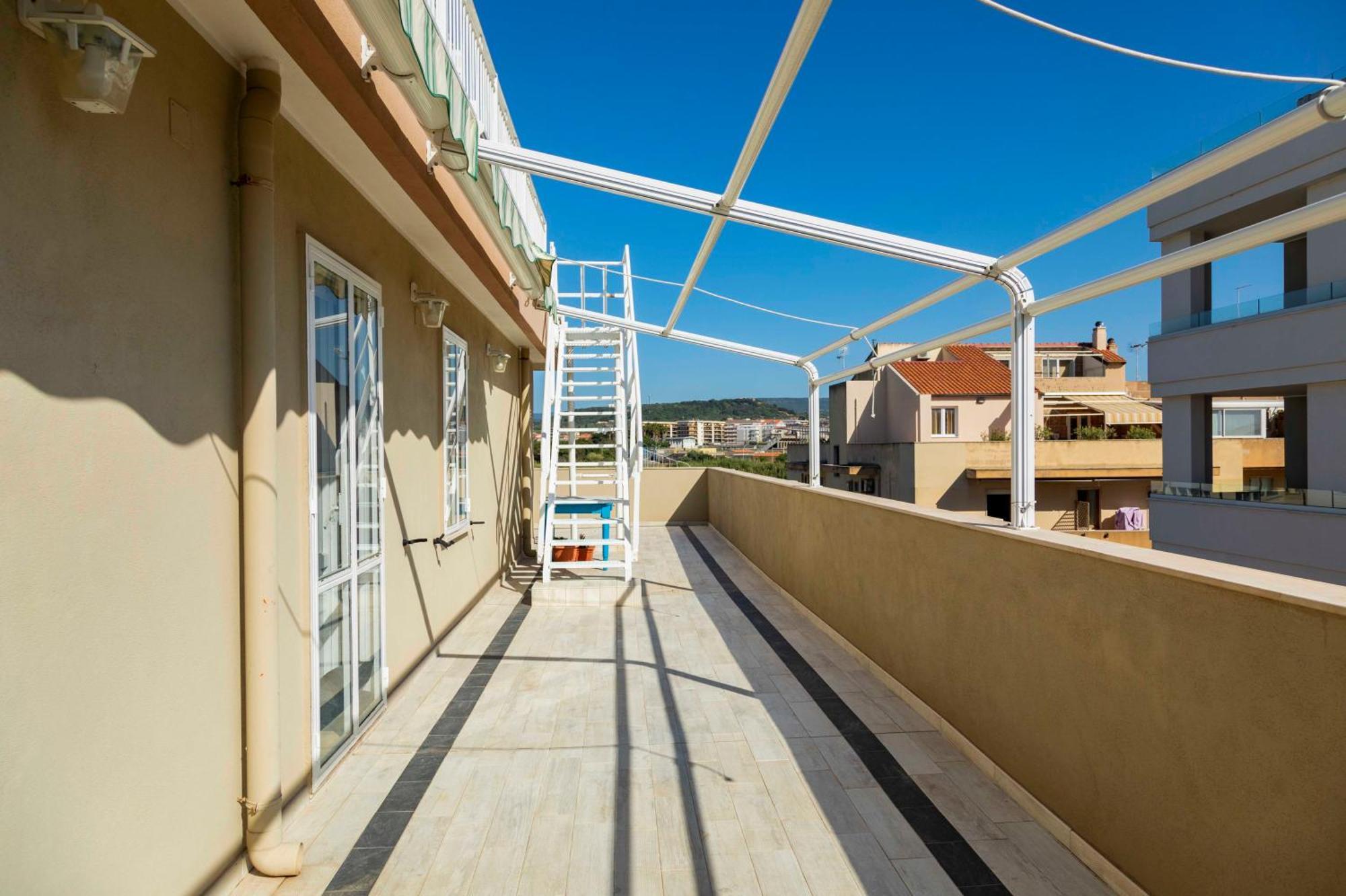 Lovealghero Stanze In Attico Vista Mare Exteriör bild