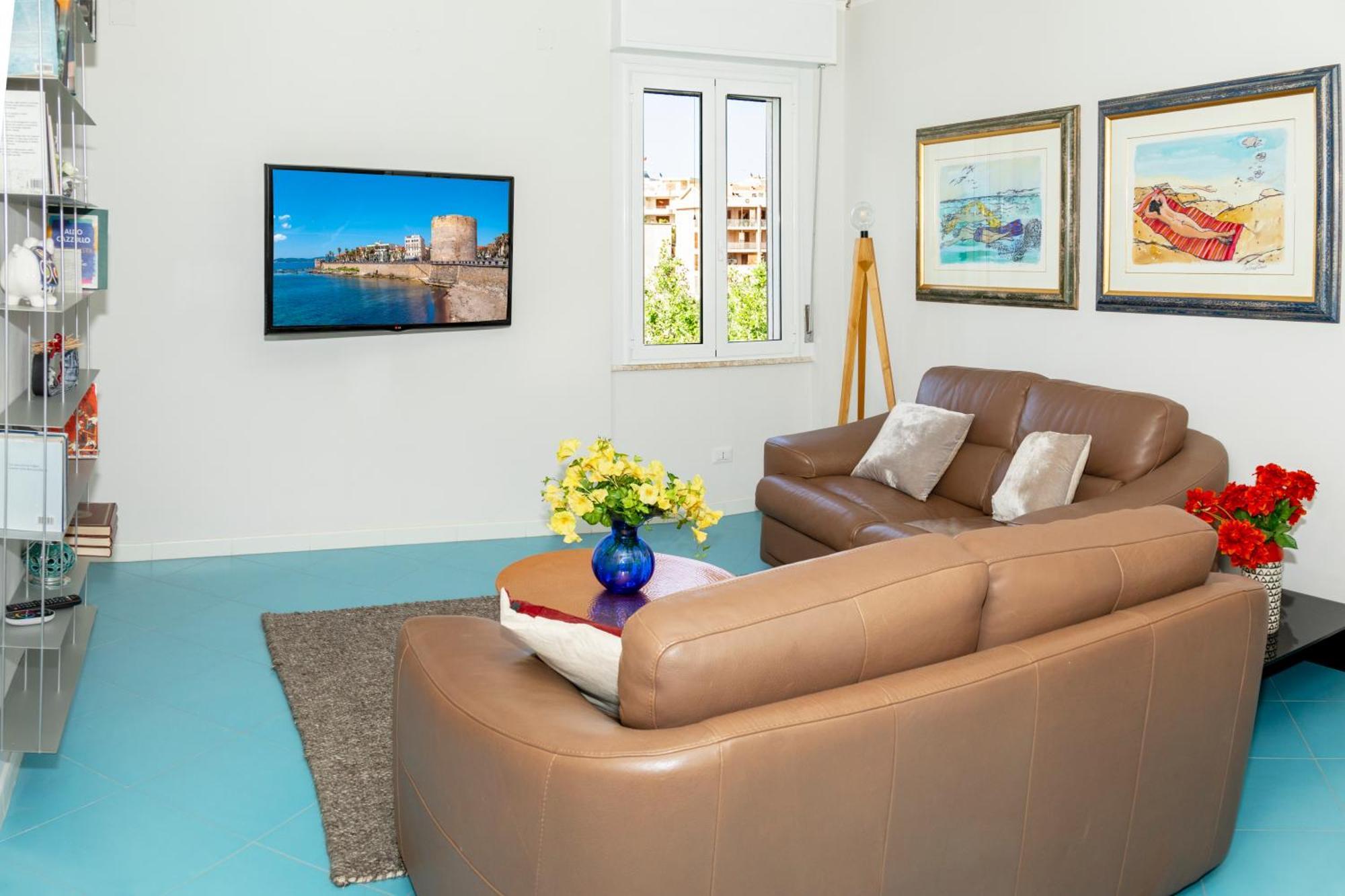 Lovealghero Stanze In Attico Vista Mare Exteriör bild